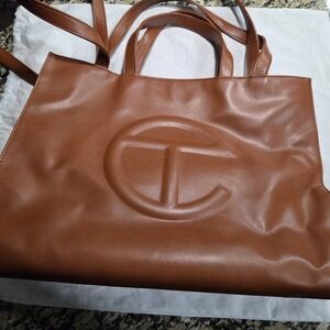 Telfar Tan Tote Bag